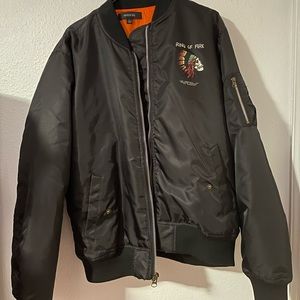 Ring Of Fire Los Angeles Bomber Jacket